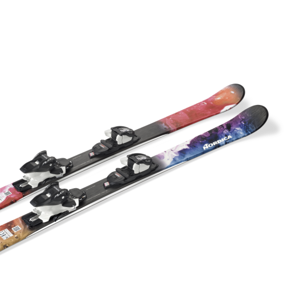 NORDICA Unleashed Jr Ski with 4.5 FDT Binding 2025/2026