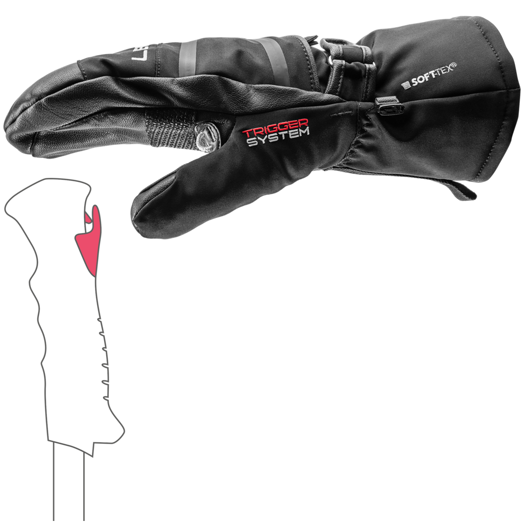 Leki Detect 3D Ski Mitt 2025/2026