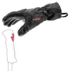 Leki Griffin Base 3D Womens Ski Glove 2025/2026