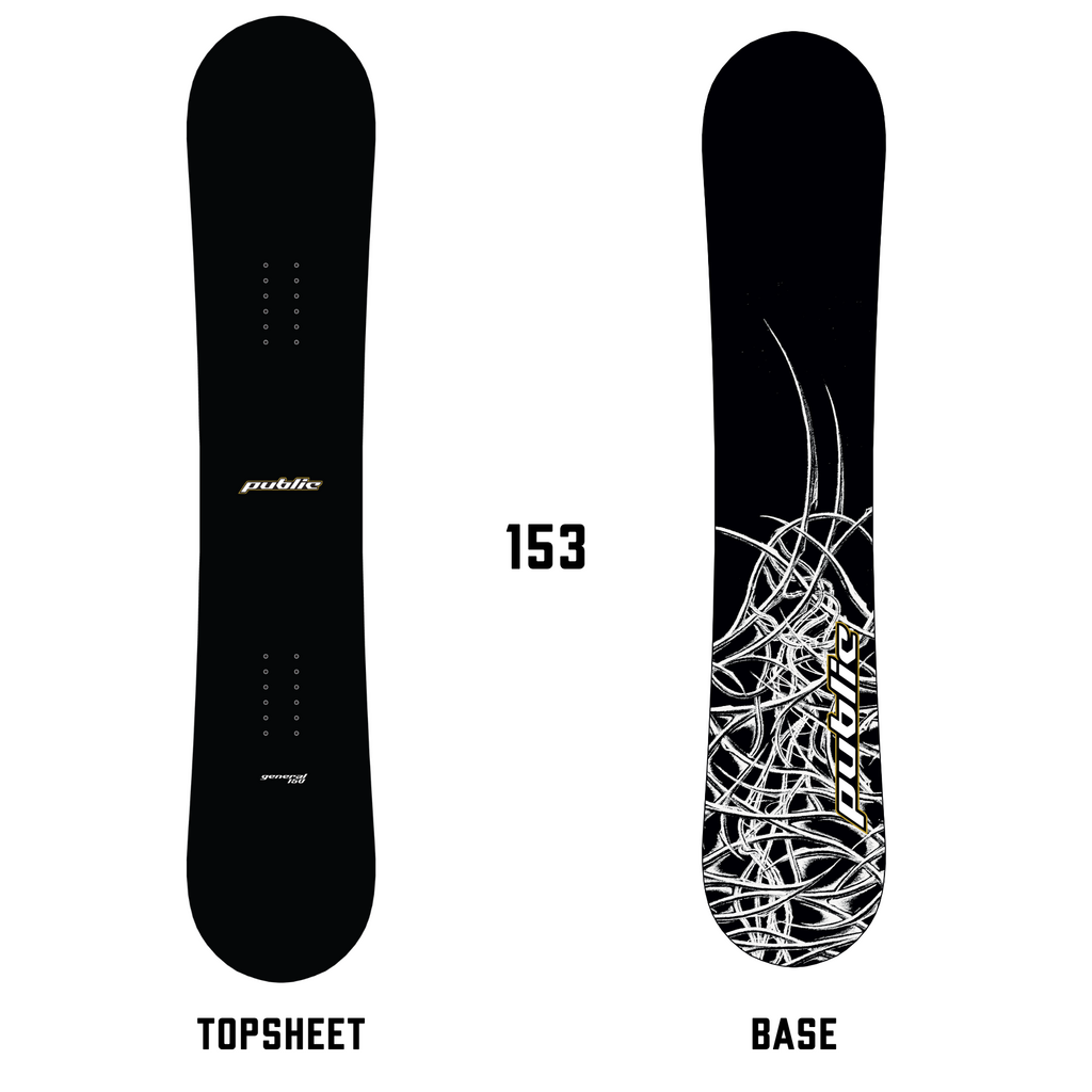 Public Snowboards General Public Snowboard 2026/2027