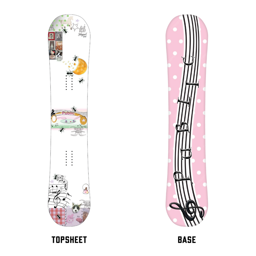 Public Snowboards Public Jib Gurl Snowboard 2026/2027