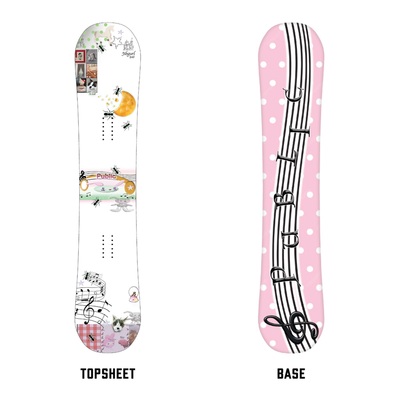 Public Snowboards Public Jib Gurl Snowboard 2026/2027