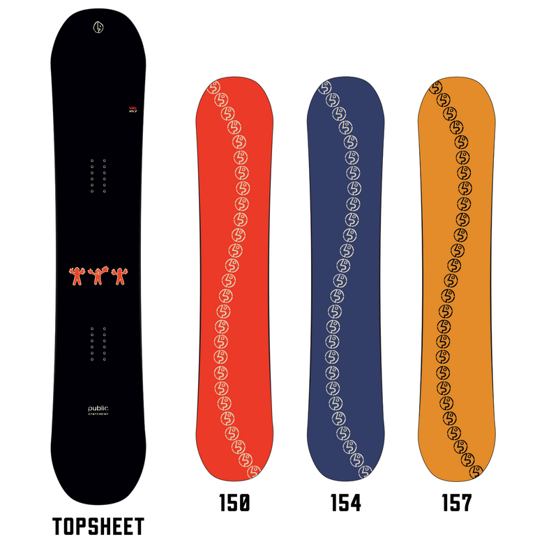 Public Snowboards Public Statement  Snowboard 2026/2027