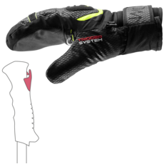Leki WCR Team 3D Junior Mitt 2026/2027