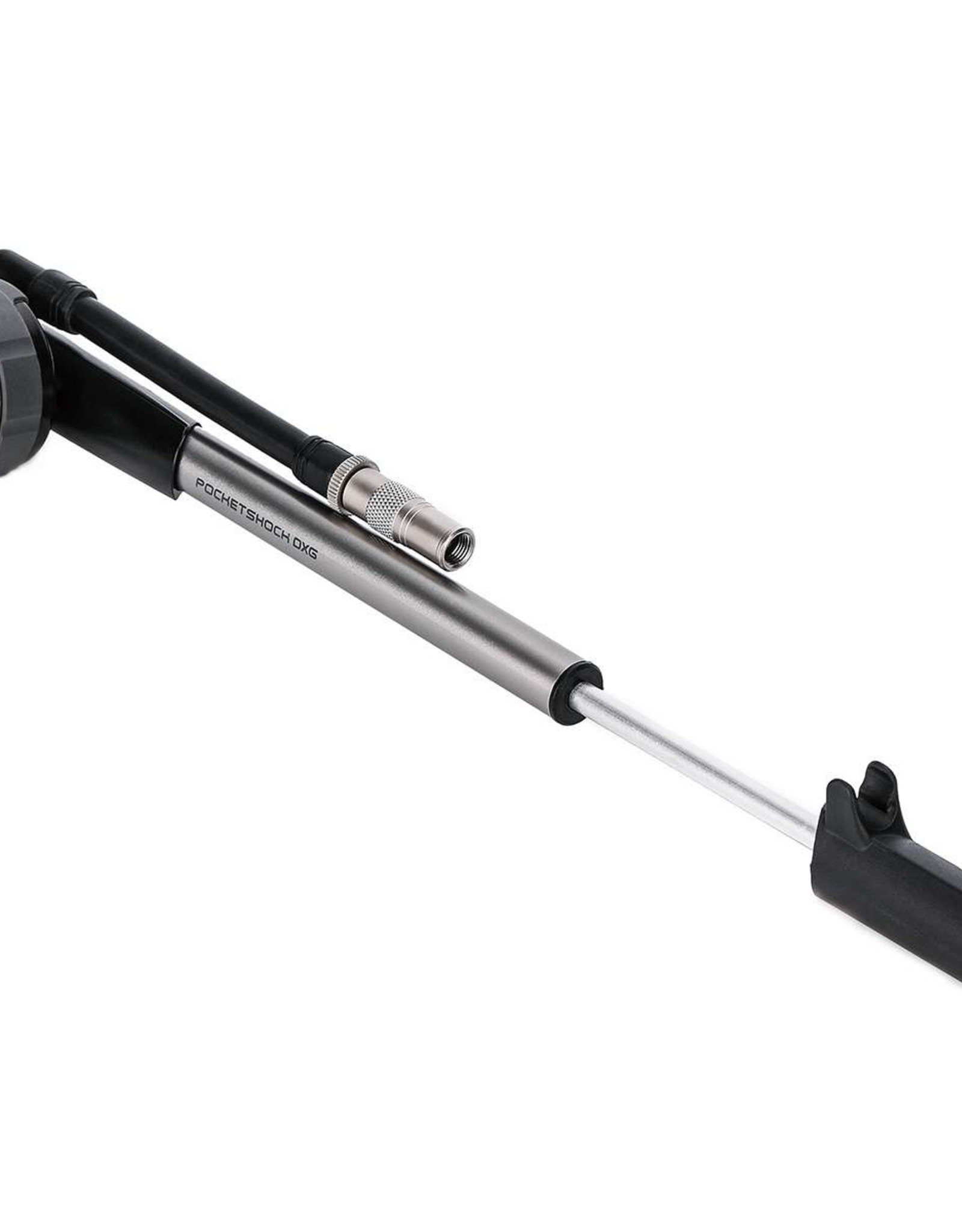 Topeak Pocketshock DXG Pump: Black/Silver