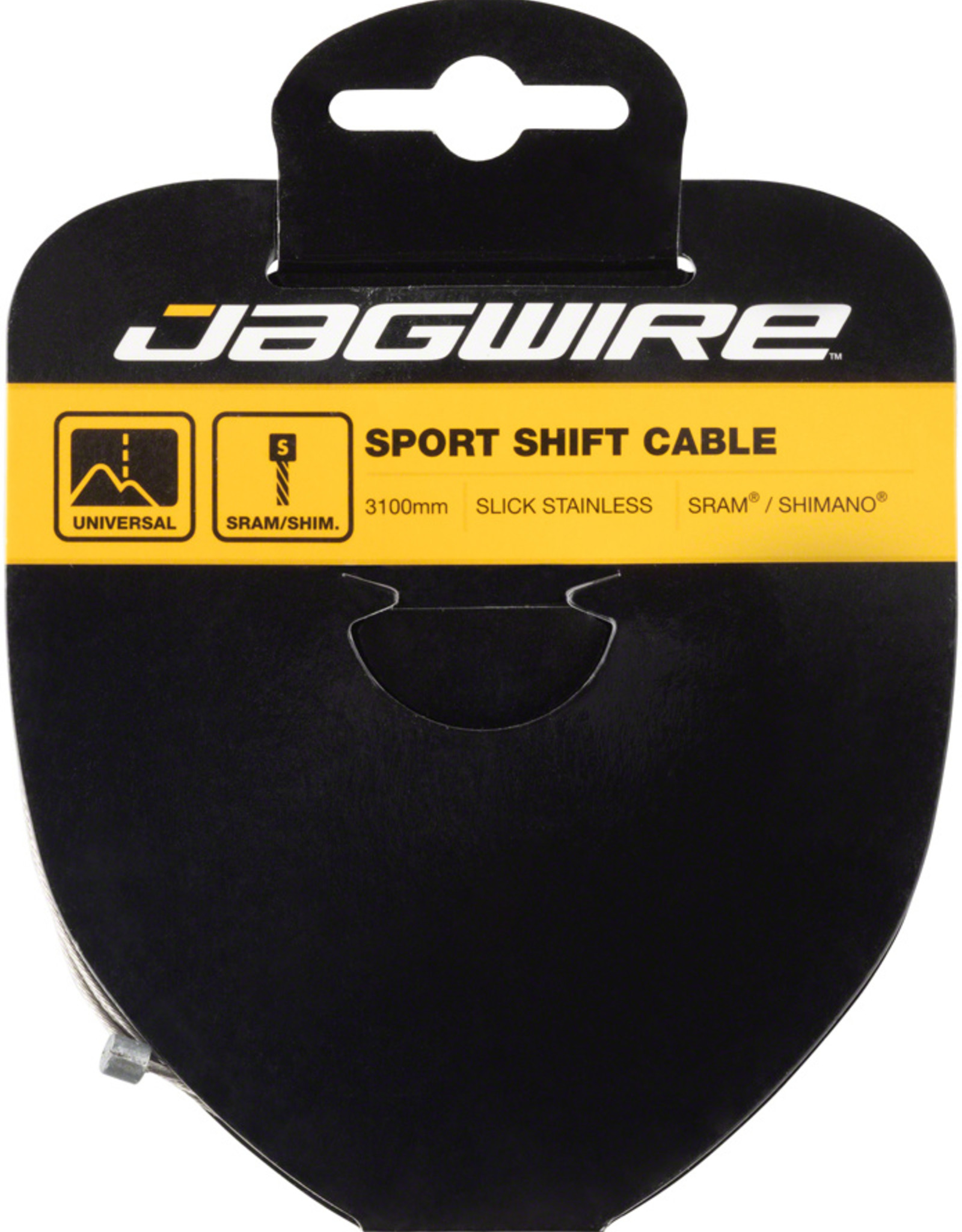 Jagwire Sport Derailleur Cable Slick Stainless 1.1x3100mm SRAM/Shimano Tandem