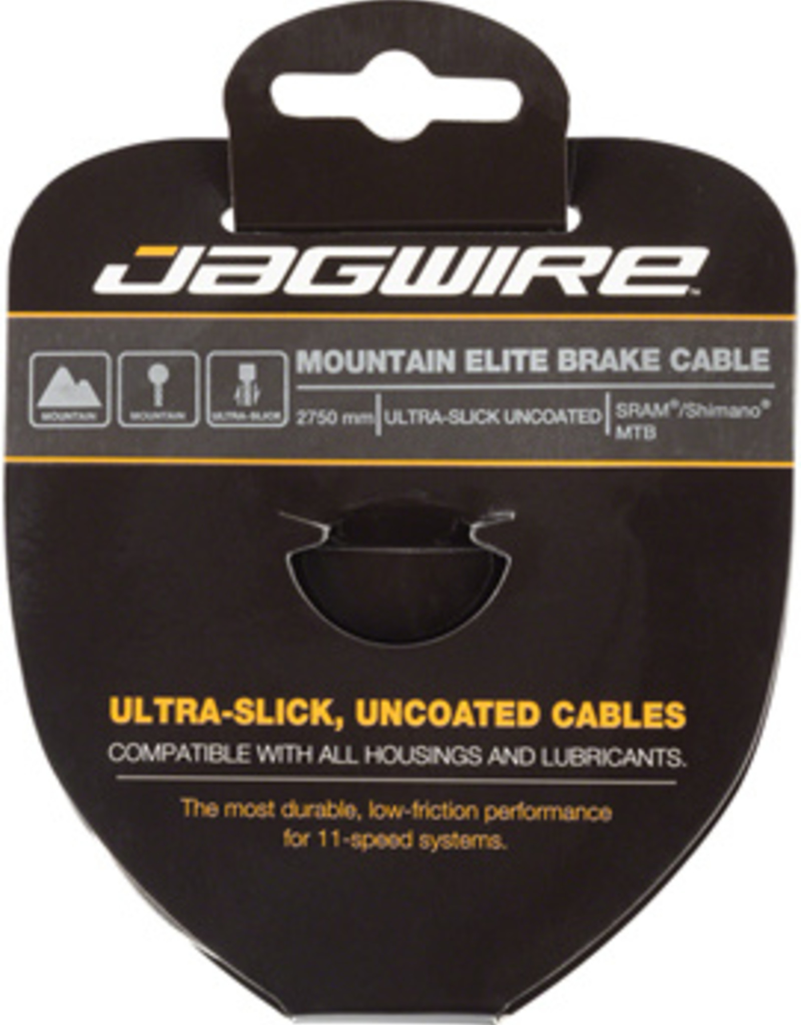Jagwire Elite Ultra-Slick Stainless Brake Cable 1.5x1700mm SRAM//Shimano Road