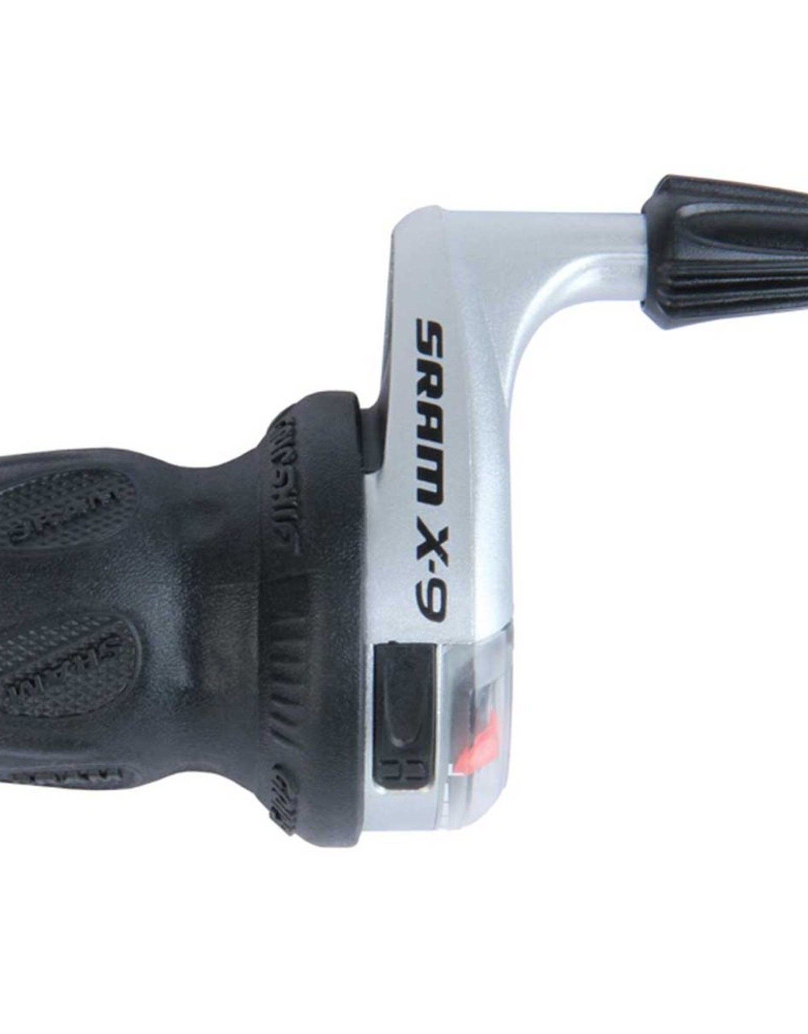 SRAM X9 3 x 9 Speed Twist Shifter Set, Left Shifter is Microfriction