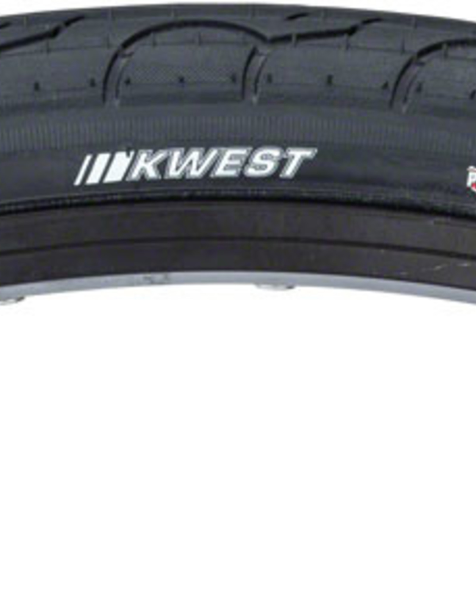 Kenda Kwest High Pressure Tire - 20 x 1.5, Clincher, Wire, Black, 60tpi
