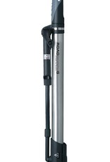 Topeak Road Morph Frame Pump with Gauge: Silver/Black