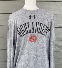 UA Men's ,Triblend Tee, LS, Highlander,16