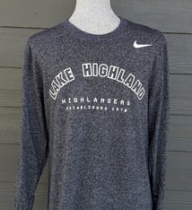Nike Adult LS Lake Highland Highlanders Est 1970 22