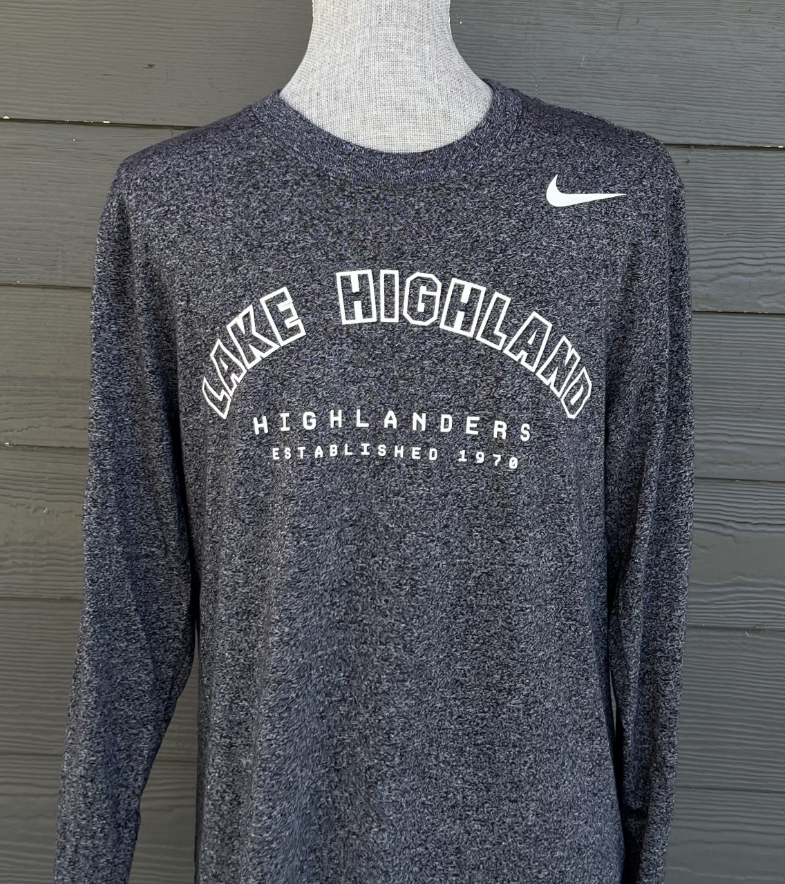 Nike Adult LS Lake Highland Highlanders Est 1970 22