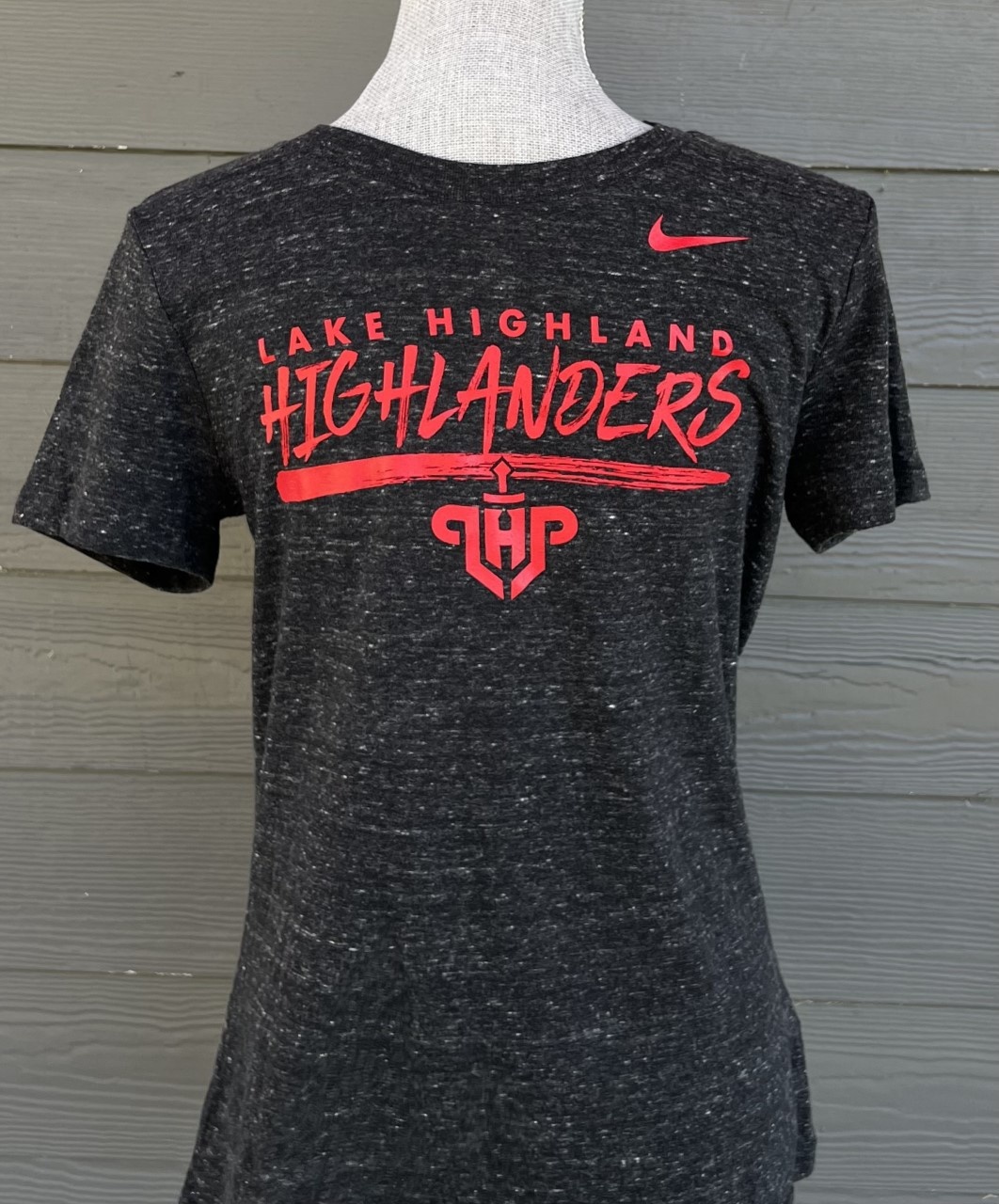 Nike Adult SS Tee Lake Highland Highlanders over LHP logo22