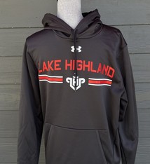 UA Adult Hoodie Lake Highland over LHP Logo between Bars 22