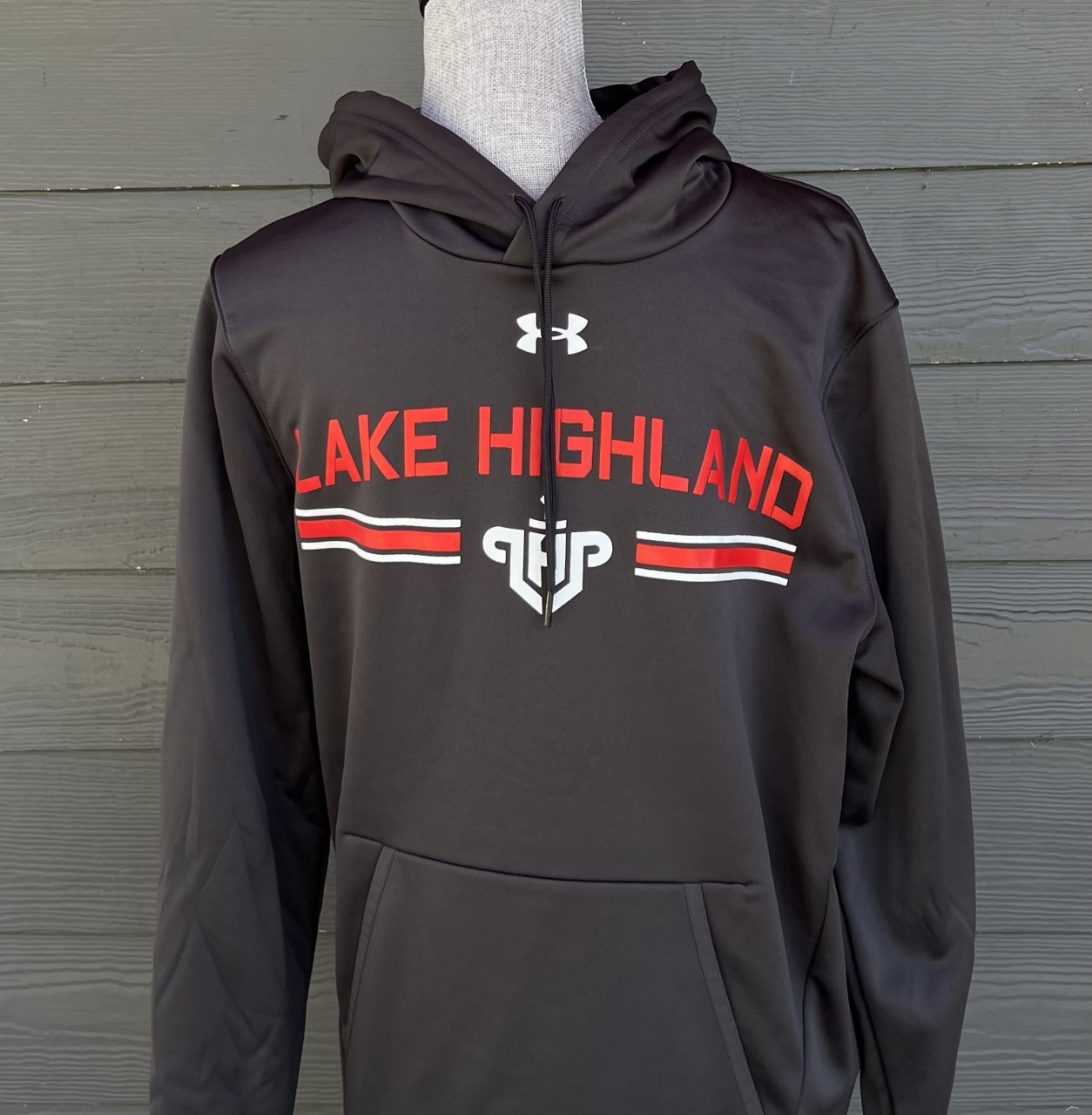 UA Adult Hoodie Lake Highland over LHP Logo between Bars 22