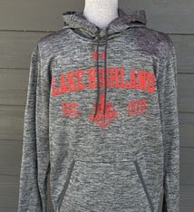 Adult UA Hoodie Lake Highland Est Mascot 1970  22