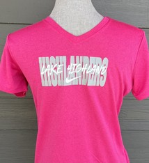 Youth Nike V Neck Lake Highland over Highlanders SS Tee 22