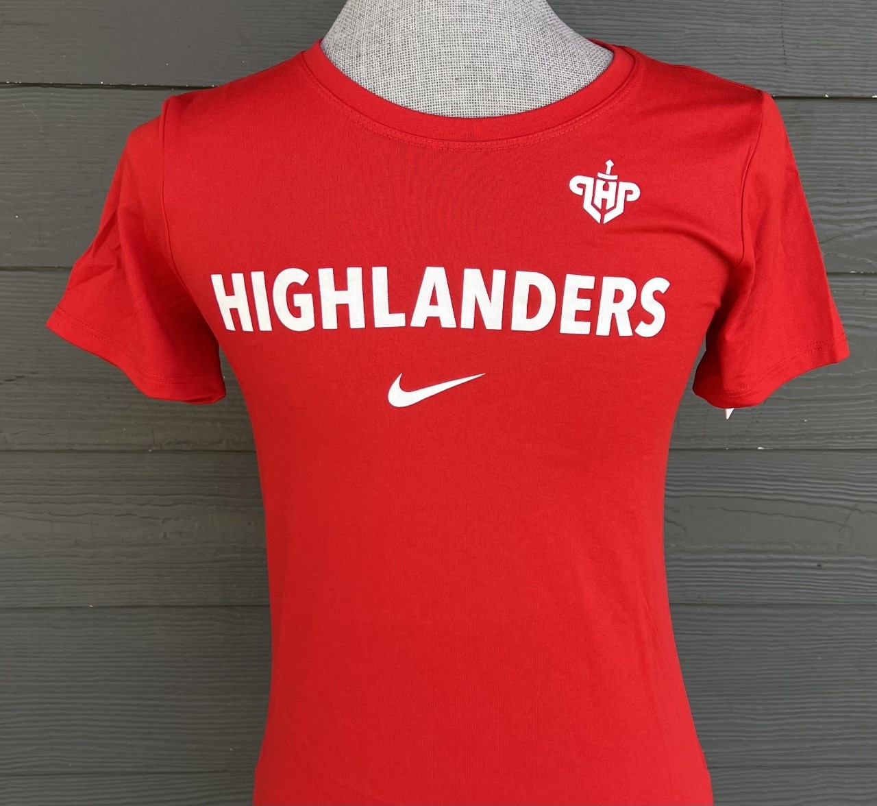 Nike Adult New Logo above Highlanders