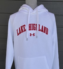 UA Adult Hoodie Lake Highland Applique in Red 22