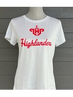 UA Womens Vent Tech Tee LHP Logo Highlanders SS 22
