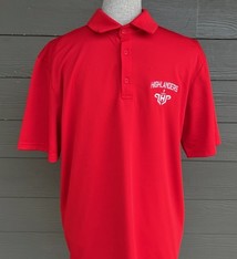 UA Tech Polo  LHP Logo Highlanders above SS 22