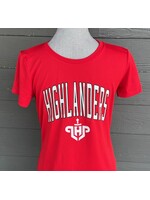 UA Womens Tech Tee Highlanders LHP Logo SS 23