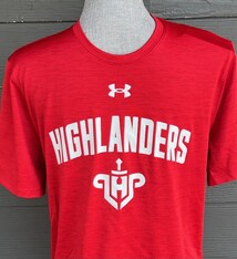 UA Vent Tee Highlanders over LHP Logo SS 23