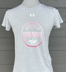 UA Youth Girls Tech Tee SS Forever Highlander 23