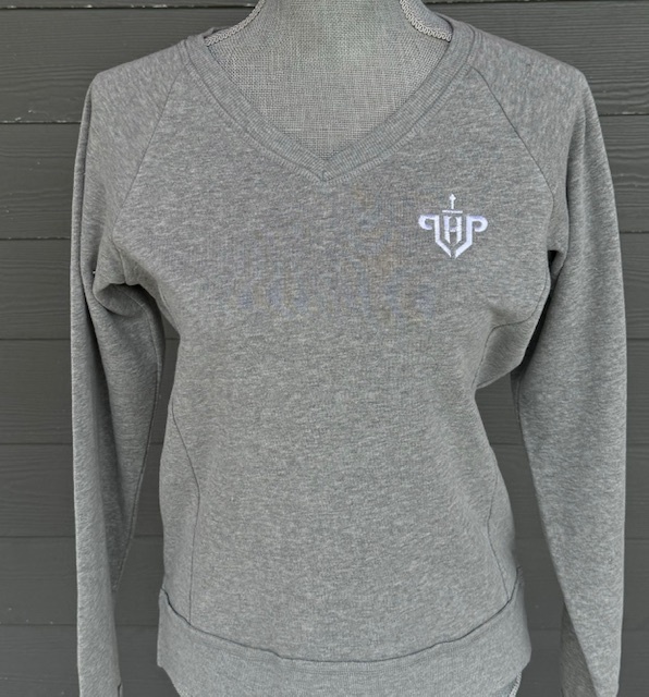 Boxercraft Adult V Neck Crew LHP Logo 24
