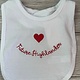 Town Pride Future Highlander Baby Bib Embroidered w/Heart White 23