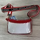 Desden Stadium Bag - Clear 23 Red
