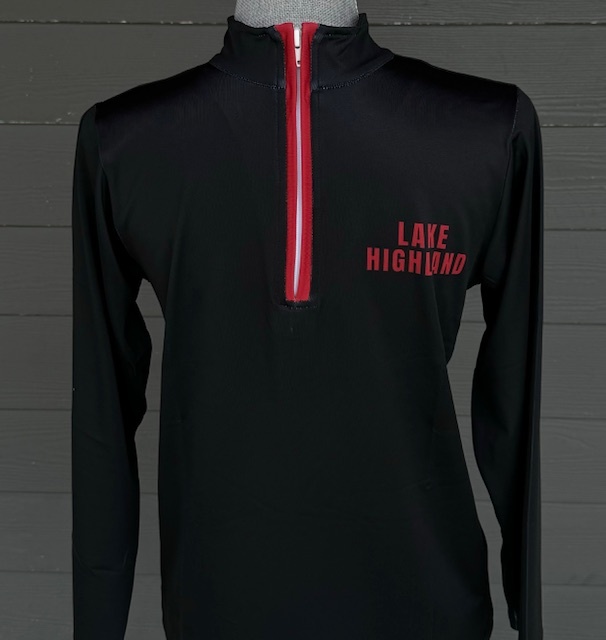 VIVA  LA FETE Youth 1/4 Zip Lake Highland Front/LHP Logo on Back 24