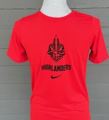 Youth Nike Mascot Highlands SS Tee 24