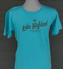 Ouray Youth Teal Lake Highland Est 1970 Go Highlanders SS Tee 2024