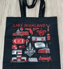 VIVA  LA FETE Lake Highland Sketched Tote Bag 24