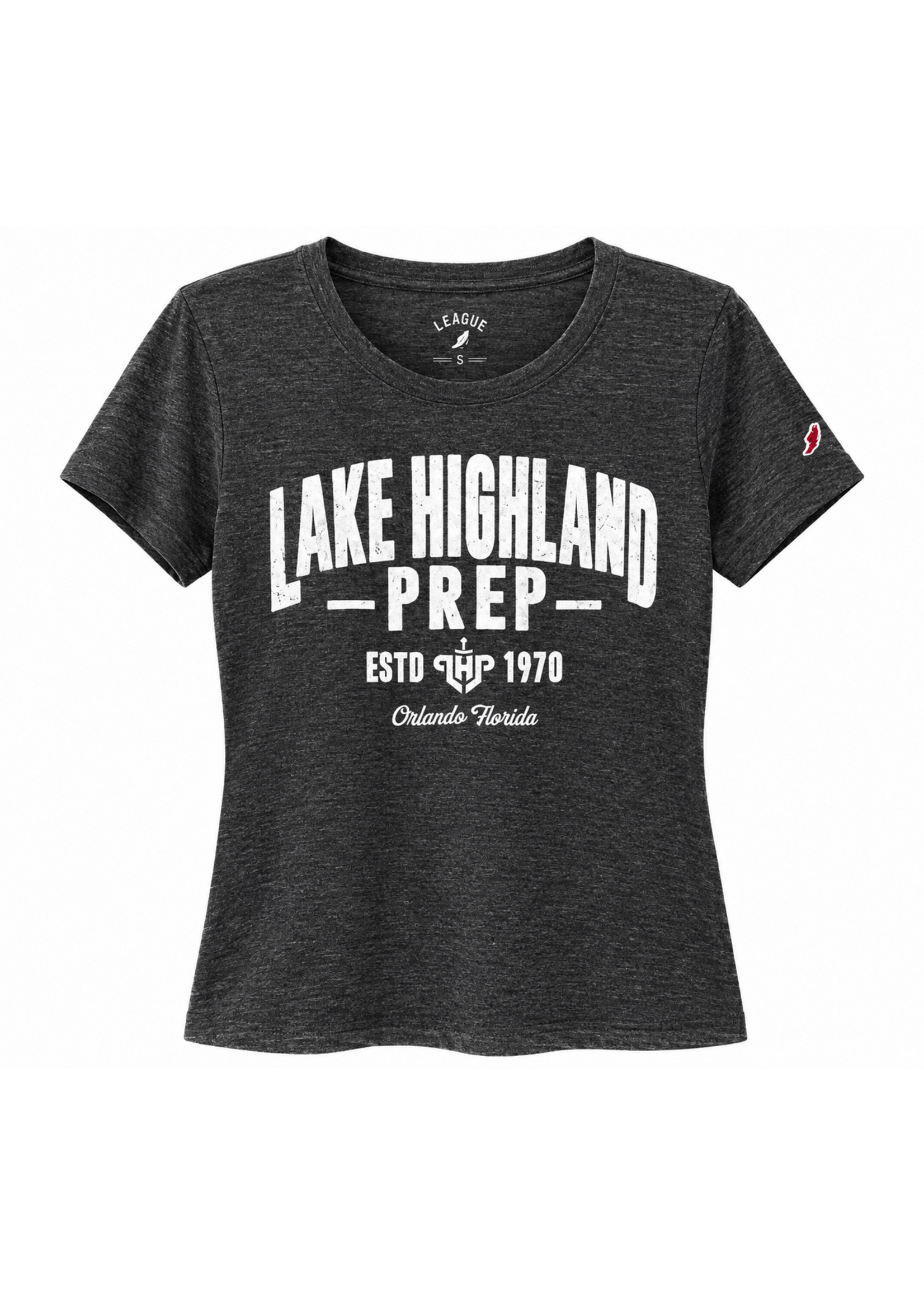 League Adult Lake Highland Prep Est 1970 SS Tee 24
