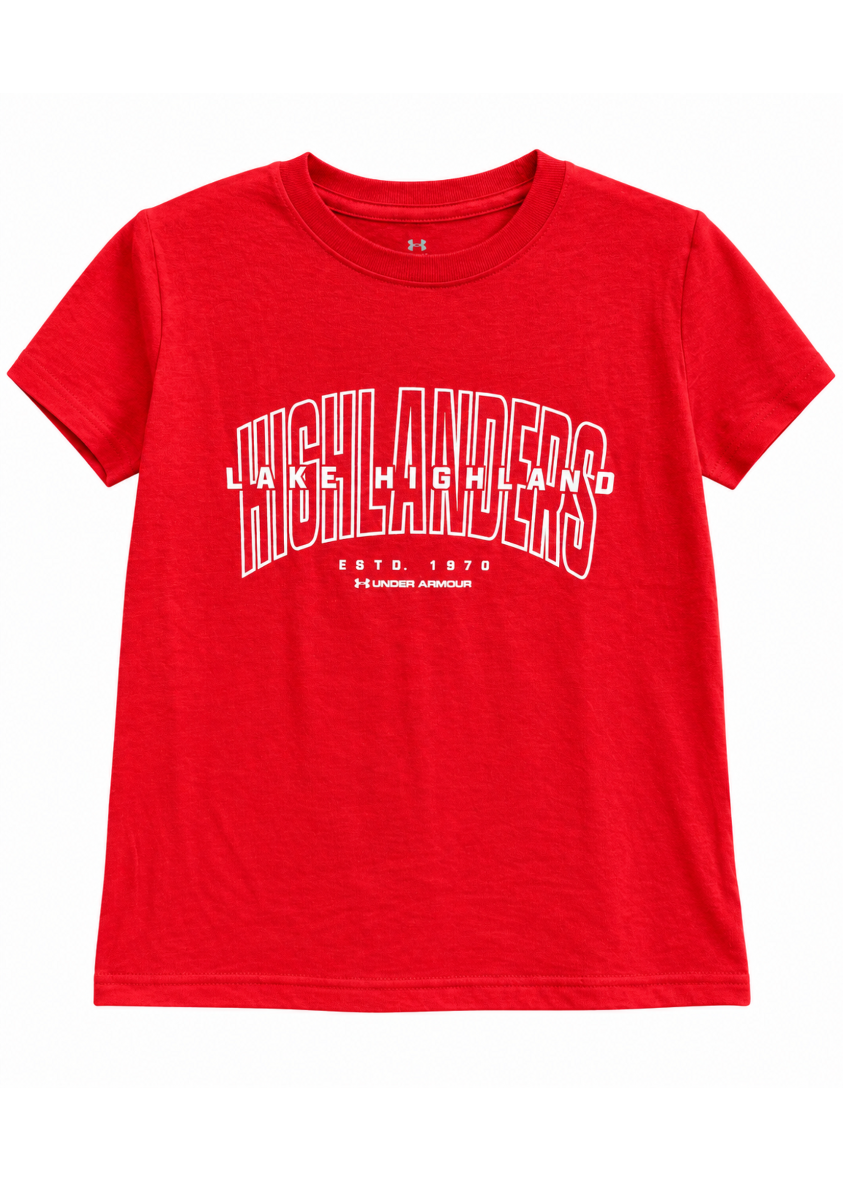 League Youth Lake Highland LHP Logo Highlanders Est 1970 SS Tee 26