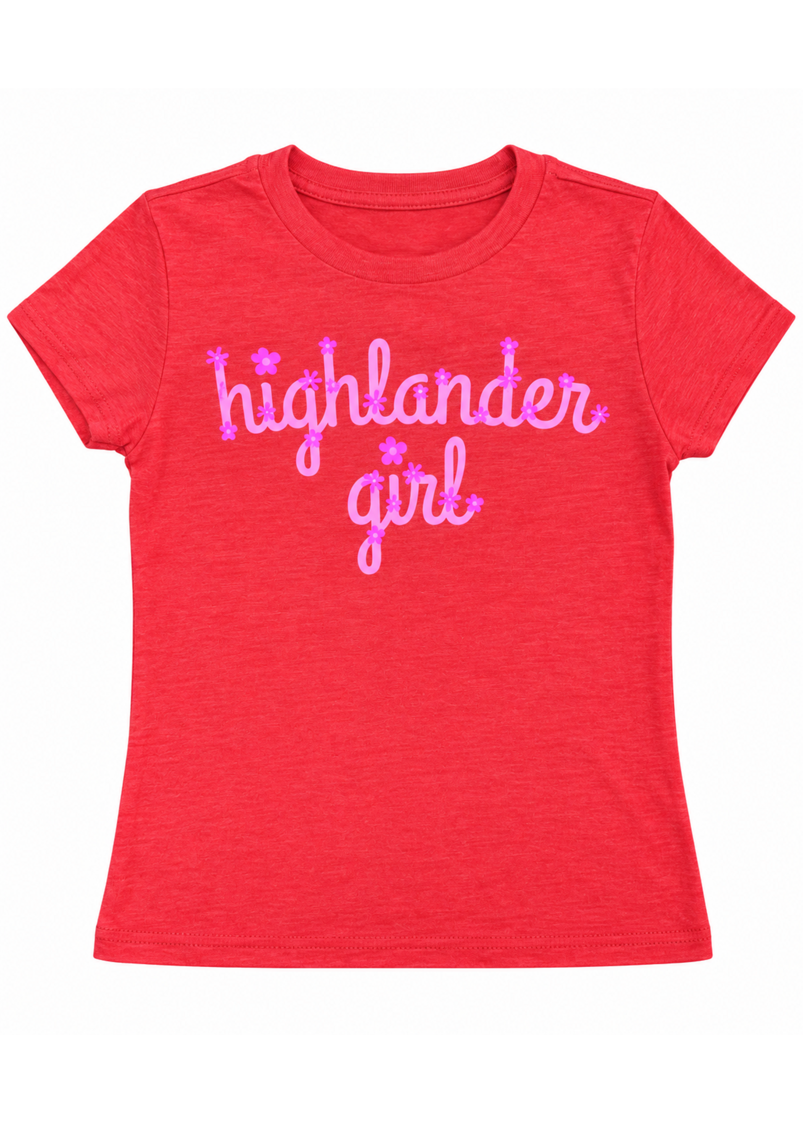 All Made Youth Girls Highlander Girl SS Tee 25