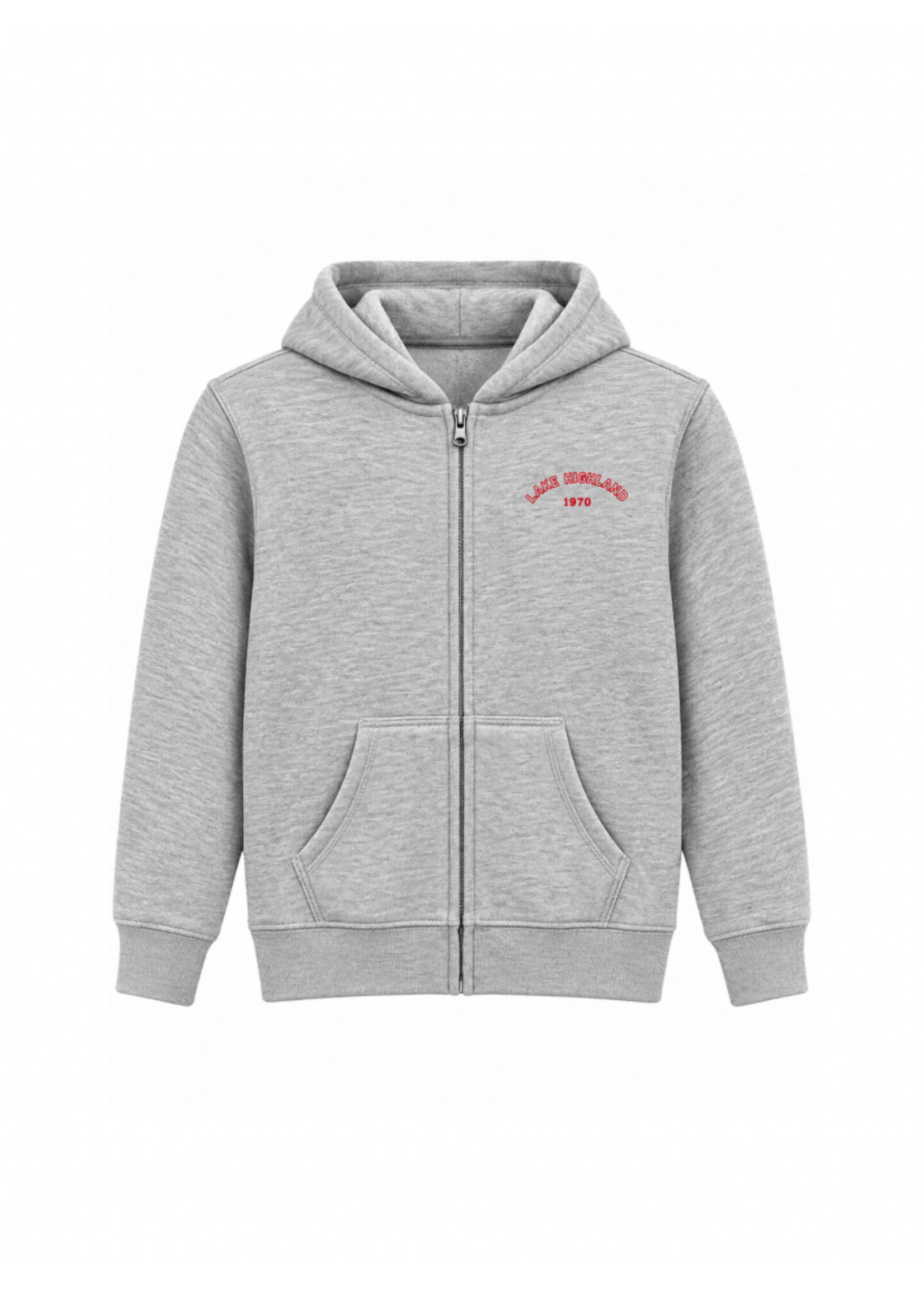 League Youth Full Zip Fleece LHP Logo On Back '25