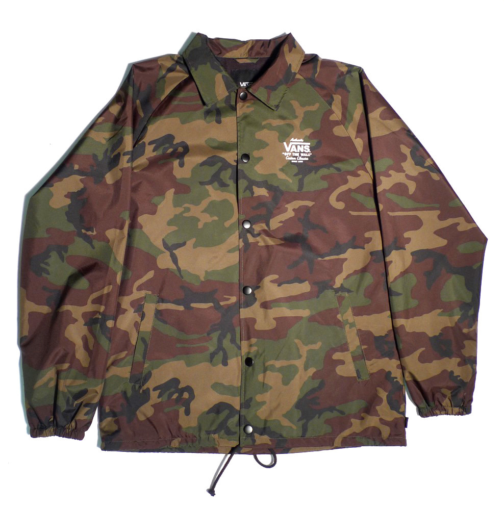 vans camouflage jacket