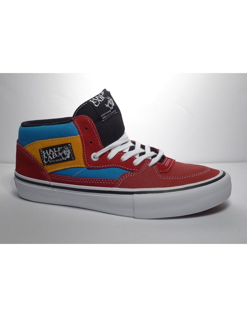 red blue vans