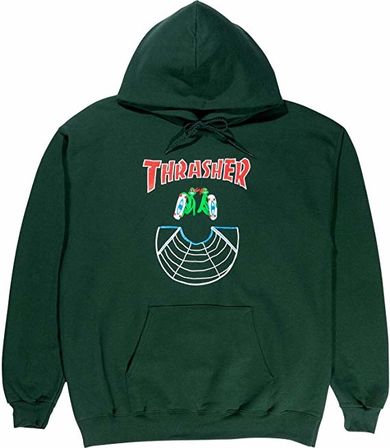 hoodie thrasher green