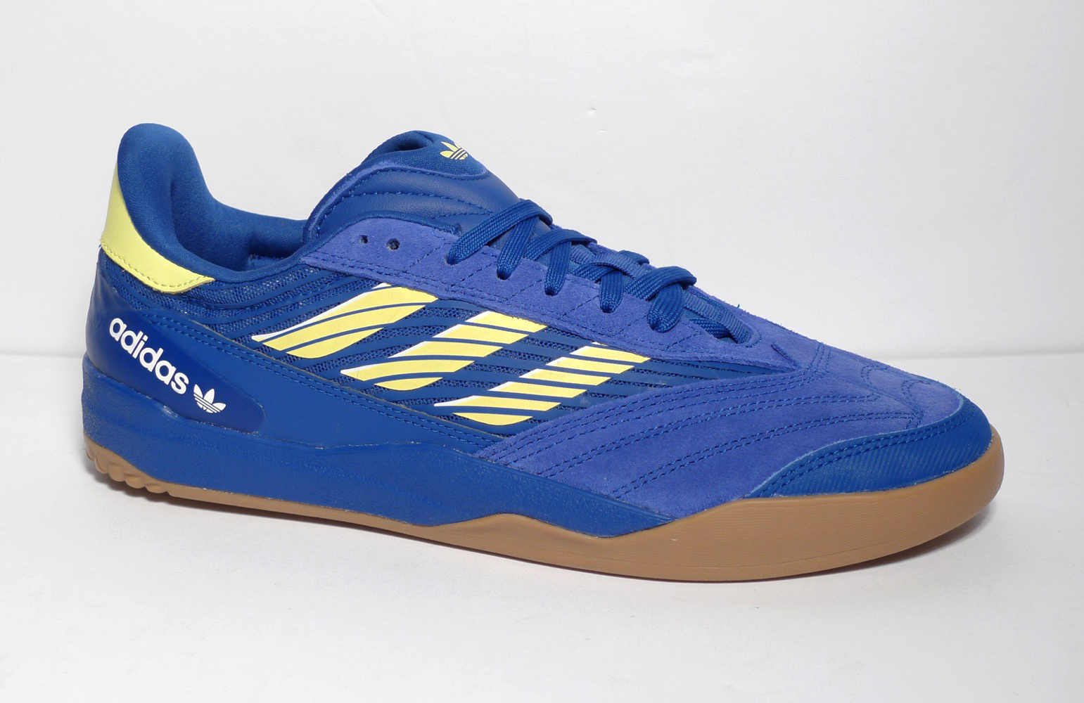 blue and yellow adidas