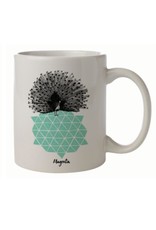 Magenta Magenta Peacock Mug