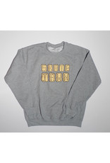 Skate Jawn Skate Jawn Domino Crewneck - Grey  (size Small)