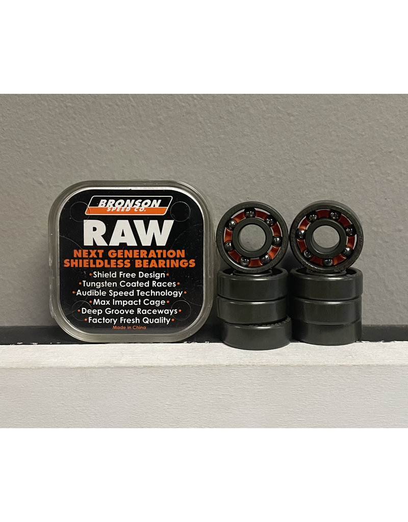 Bronson Speed co. Bronson Raw Bearings (Set of 8)