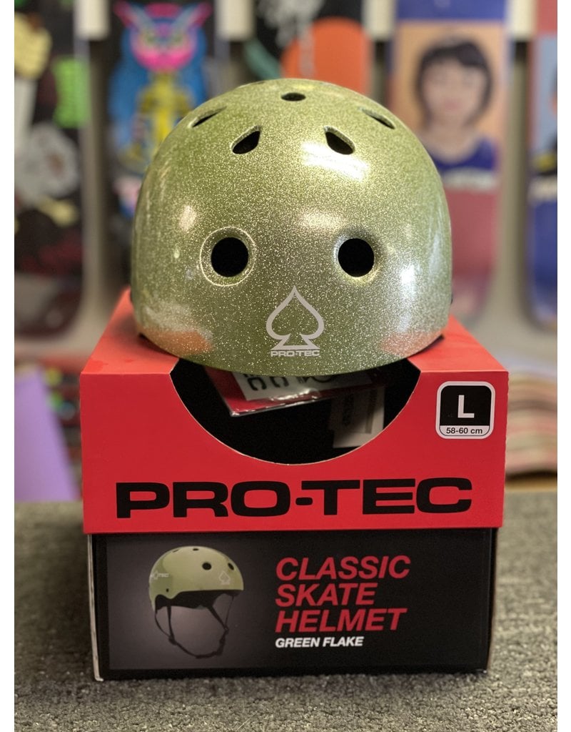 Pro-Tec Pro-Tec Classic Helmet - Green Flake