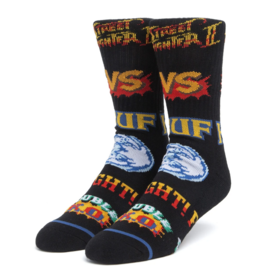 Huf Worldwide Huf Street Fighter Graphic Sock - Black