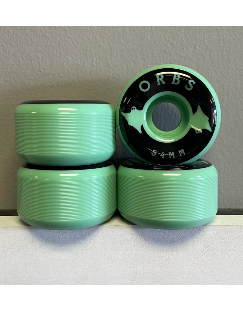 Orbs Orbs Specters Solids Mint 54mm 99a Full Conical Wheels (set of 4)